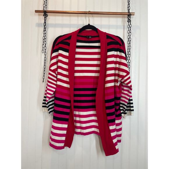 Relativity & Philosophy Stretchable Dotted Pants & Stripe Cardigan Bundle Sz XL - Picture 2 of 12